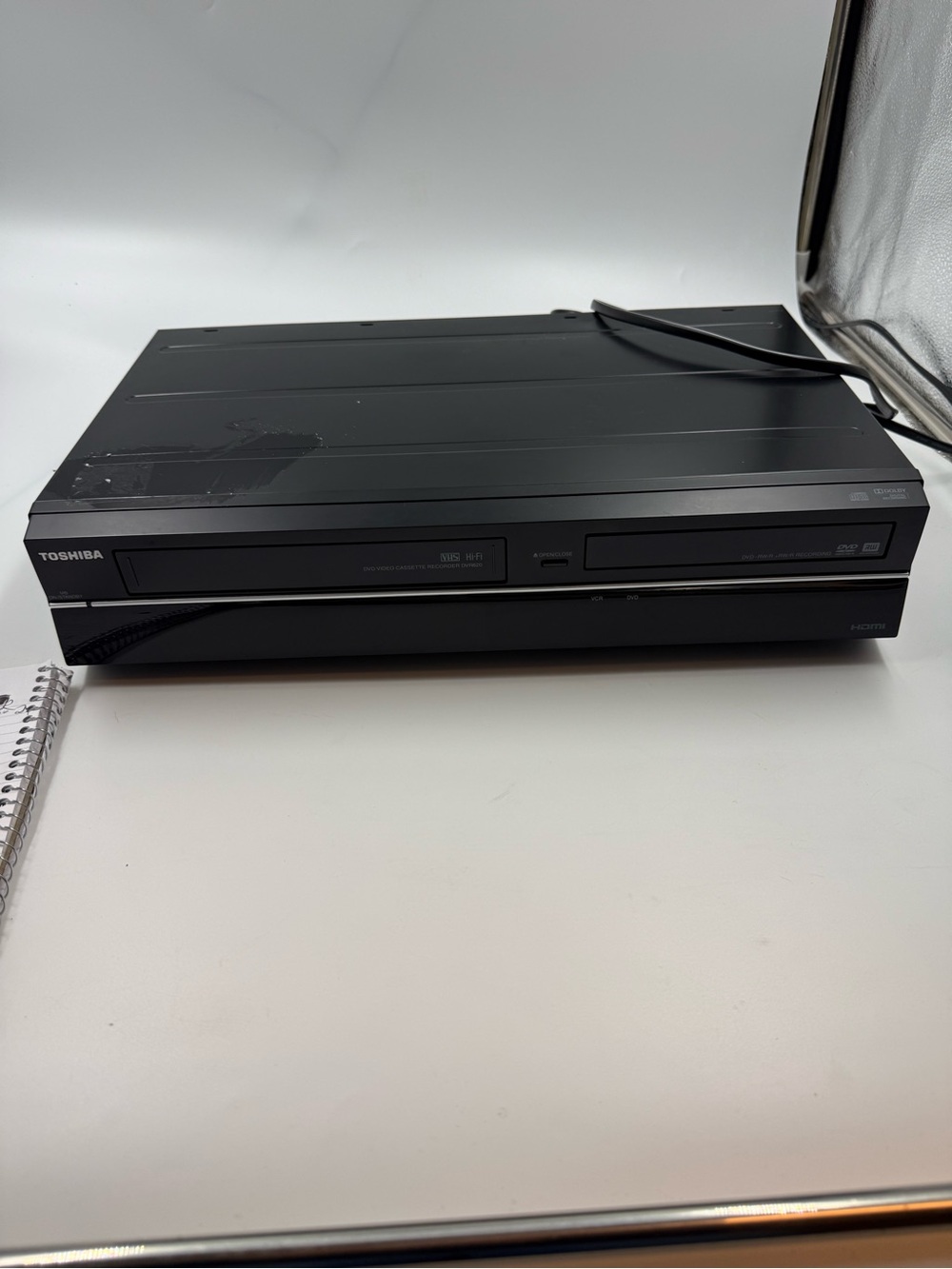 Toshiba VCR DVD Combo Player Dvr620kc Works!
